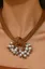Brown Elegant Pendant Necklace