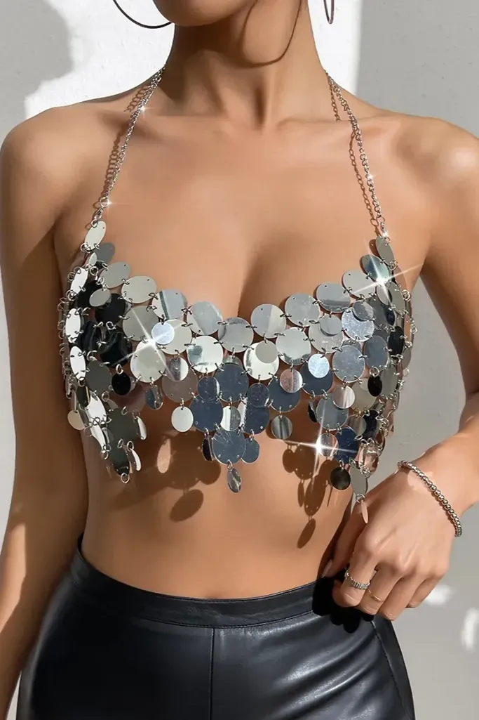 Silver Chic Body Chain - Image 1