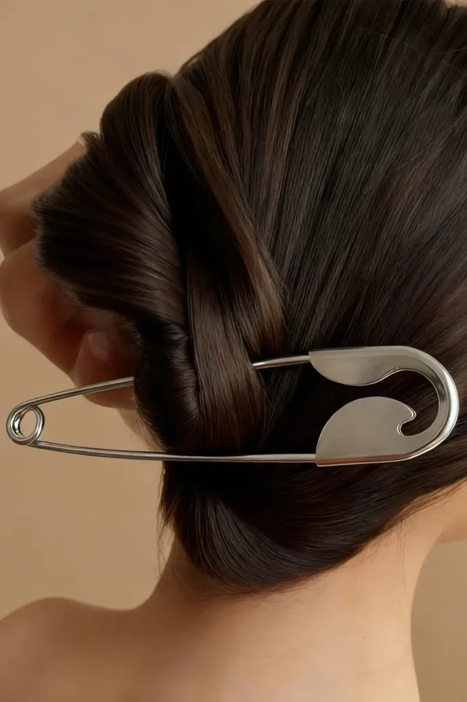 Silver Chic Hair Pin - Image 1