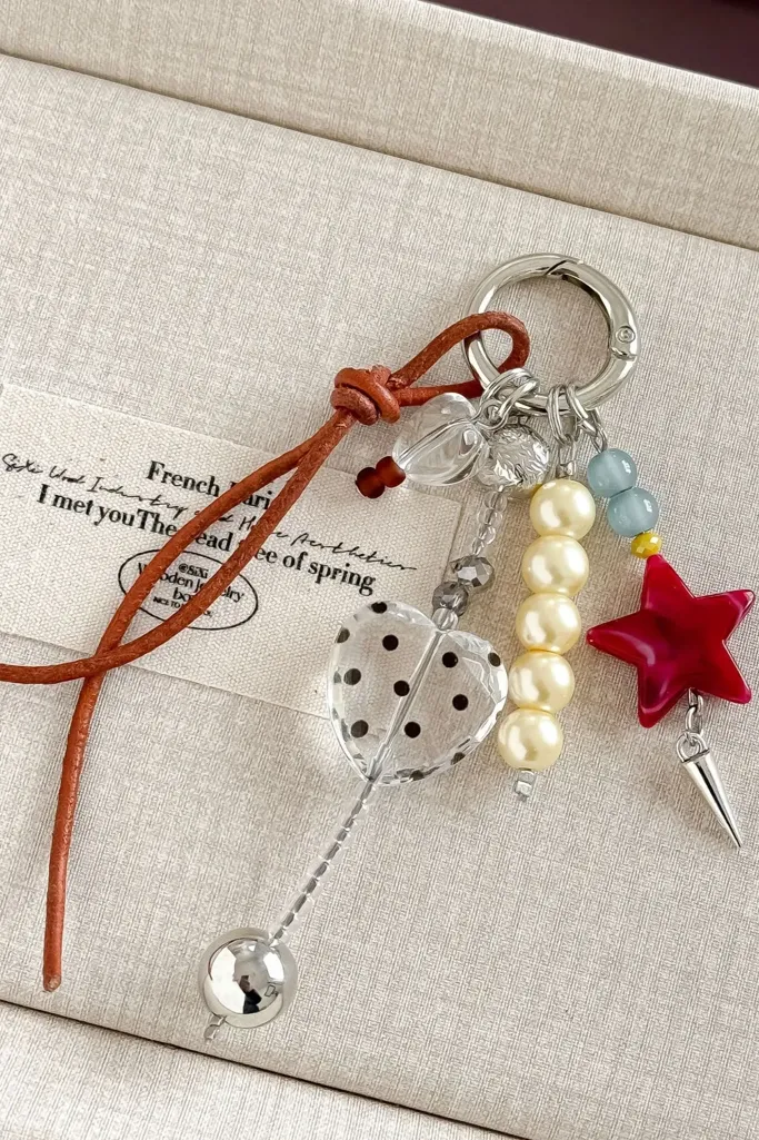 Multi-Color Starry Bag Charm - Image 1