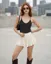 Black Solid Halter Neck Top