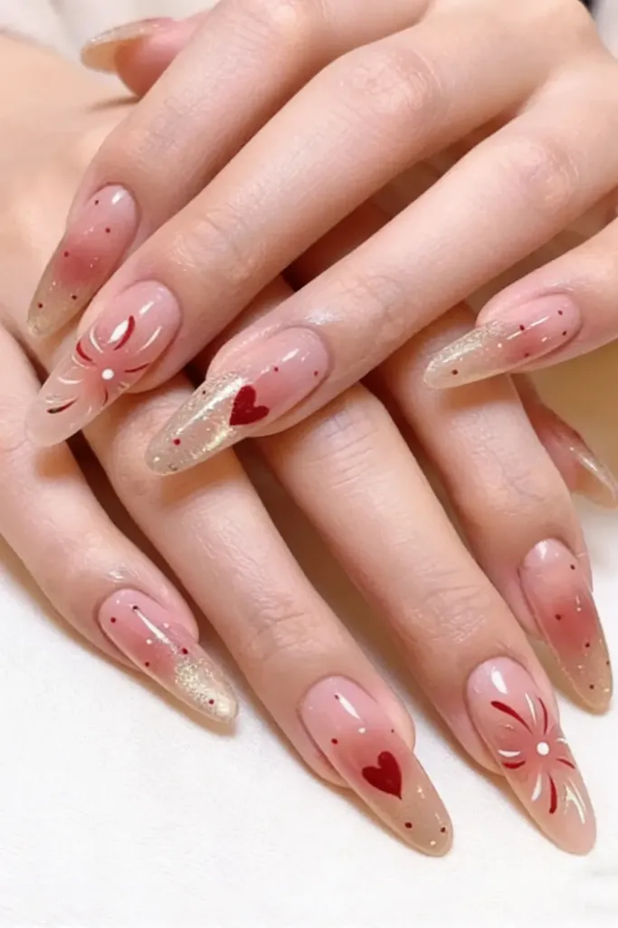 Light Pink Elegance Press-On Nails - Image 1