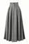 Light Grey High Rise Pleated Skirt
