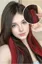 Red Detachable Hair Extension