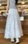White Lace Tiered Maxi Skirt