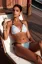 White Beaded Halter Swimwear Set