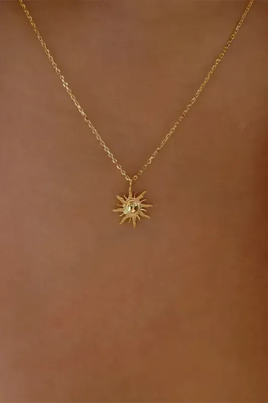 Golden Amethyst Necklace - Image 1