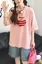 Light Pink Graphic Printed T-Shirt