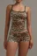Brown Leopard Print Co-Ord Set