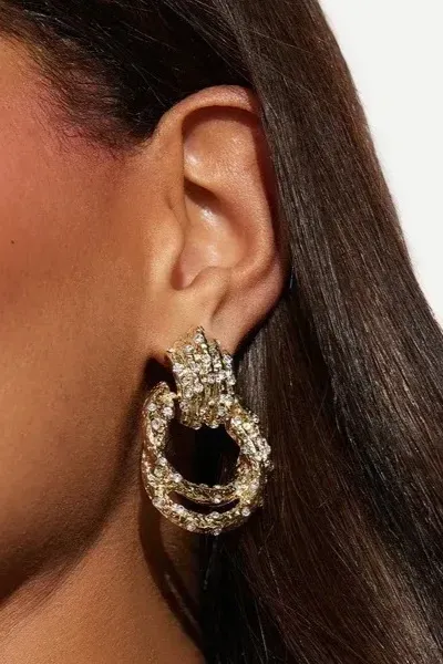 Golden Citrine Drop Earrings - Image 1