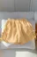 Yellow Mid Rise Gingham Shorts
