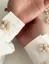 White Pearl Floral Cufflinks