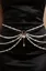 White Pearl Elegance Body Chain
