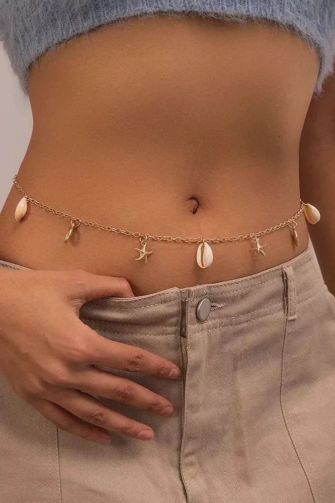 Golden Shell Waist Chain - Image 1