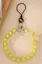 Yellow Floral Bag Charm