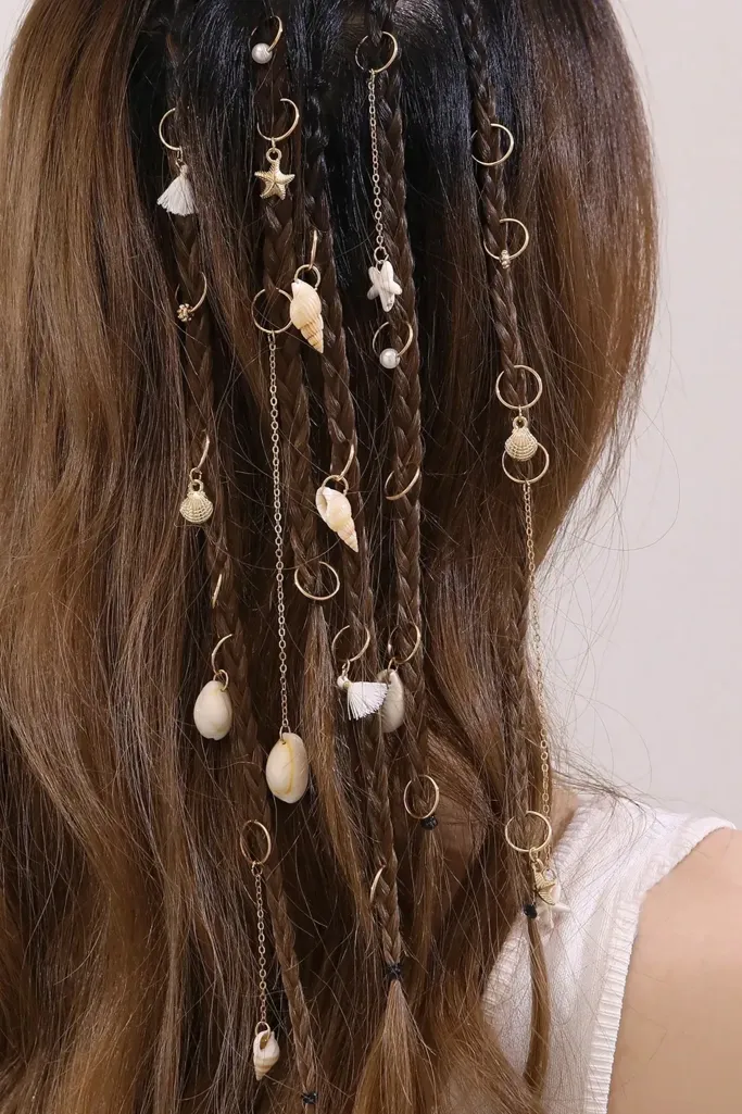 Golden Ocean Set Of 17 Hair Pins - Image 1