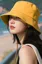 Yellow Solid Statement Hat