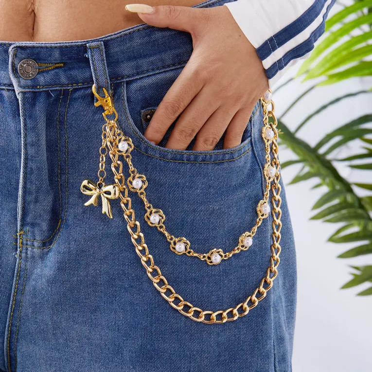 Golden Statement Layered Charm - Image 1