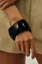 Black Statement Chic Bracelet
