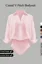 Light Pink V-Neck Bodysuit