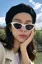 White Statement Chic Sunlgasses
