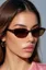 Brown Leopard Printed Sunglasses