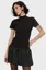 Black Polka Dot Pattern Balloon Dress
