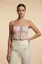 Light Pink Solid Crop Top