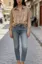 Brown Collared Neck Shirt