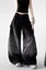 Black Rhinestone Studded Mid-Rise Jeans