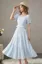 Light Blue Schiffli Maxi Co-Ord Set