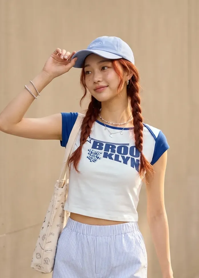 Off White Typography Crew Neck T-Short - Image 1