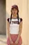 Off White Typography Crew Neck T-Short