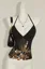 Black Embellished Halter Neck Top