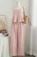 Light Pink Solid Peplum Co-Ord Set