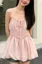 Light Pink Smocked Scoop Neck Top