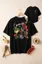 Black Graphic Printed Oversized T-Shirt