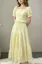 Light Yellow Tiered Maxi Co-Ord Set
