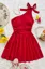 Red One Shoulder Mini Dress