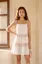 Light Pink Solid Tiered Mini Dress
