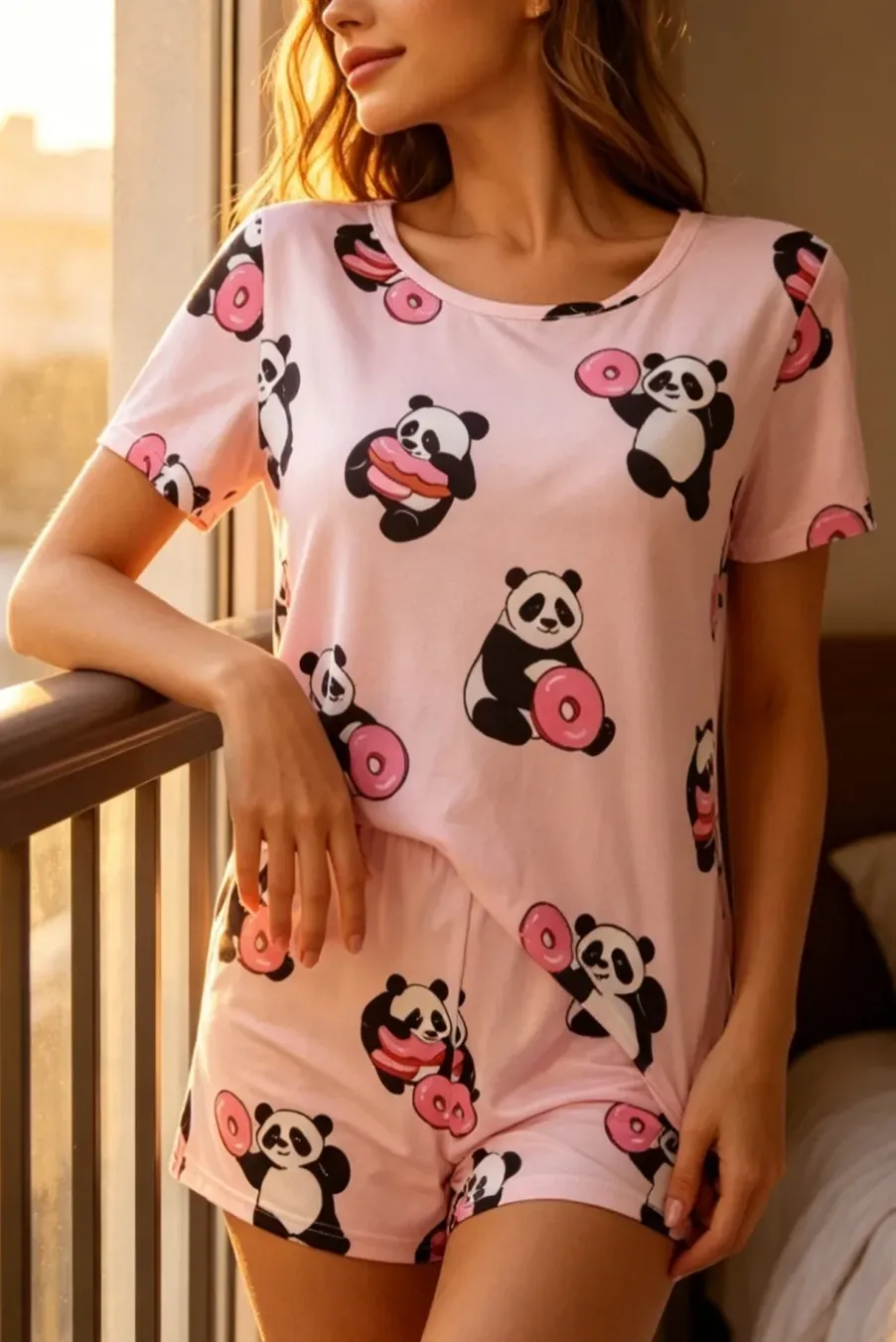 Pink Animal Print Co-Ord Set