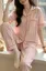 Pink Striped Collared Co-Ord Set