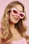 Light Pink Statement Sunglasses