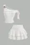 White One Shoulder Co-Ord Set