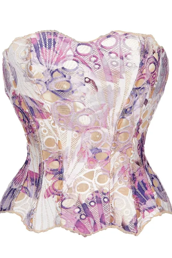 Purple Marine Corset Tube Top - Image 1