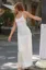 White Polka Dot Maxi Dress