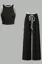 Black Crop Co-Ord Set