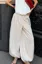 Off White Solid Mid Rise Balloon Pants