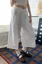 White Mid-Calf Wide Leg Pants