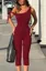 Wine Leopard One-Shoulder Jumpsuit